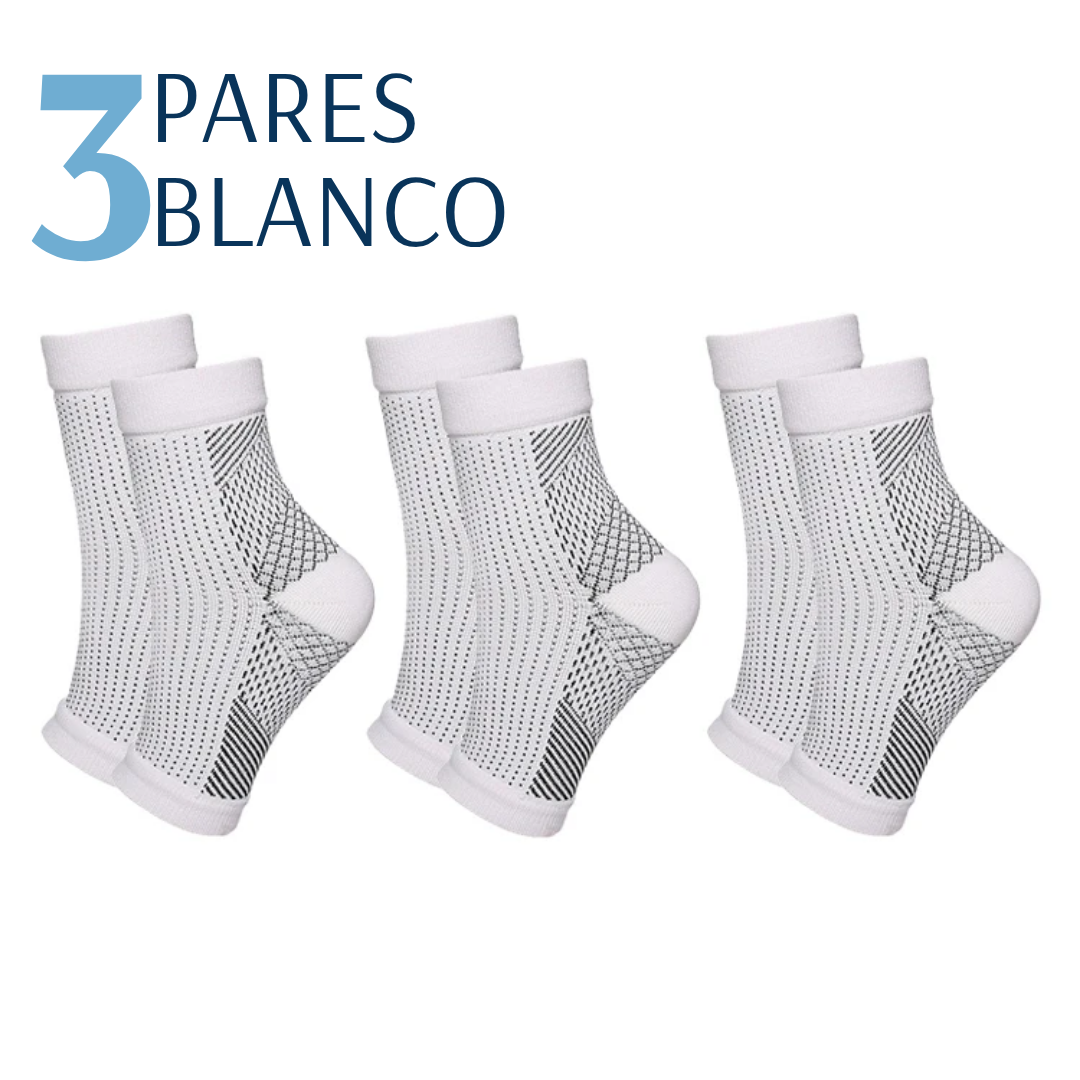 [Compra 1 y llévate 3]Medias de Compresión – alivio Inmediato del dolor y cansancio en tobillos y pies