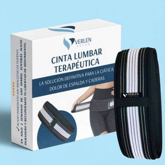 Cinta Lumbar Terapéutica Verlen Salud: La Solución Definitiva para la Ciática, Dolor de Espalda y Caderas